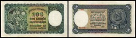 Banknoten der Republik
 100 Kronen 1940, P-10a II-