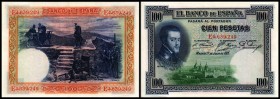 Banco de Espana
 100 Pesetas 1925(Ser.E/1936) P-69c II