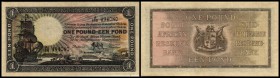 Reserve Bank
 1 Pfund 27.11.1947, Serie A/l86, Datum nicht im Katalog, P-84f I