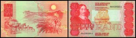 Republic of South Africa – Reserve Bank
 50 Rand o.D.(1984, Sign.6) P-122a I