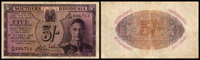 5 Shillings 1.10.1945, Serie D/36, P-8b III-