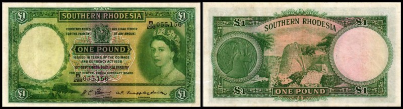 1 Pfund 10.9.1955, Serie B/298, P-17a III