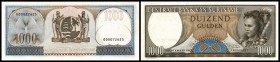 Muntbiljet
 1000 Gulden 1.9.1963, P-124 I