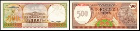Muntbiljet
 500 Gulden 1.4.1982, P-129 I