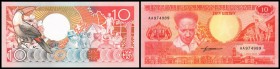 Muntbiljet
 10 Gulden 1.7.1986, P-131a I