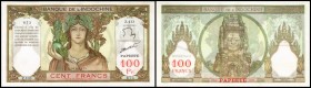 Banque de l’Indochine
 100 Francs (1939/65) Serie Z.133, P-14d I/-