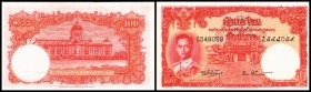 Kingdom / Government of Thailand
 100 Baht o.D.(1955, Sign.41) P-78d I