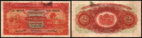 Government
 2 $ 1.5.1942, Serie D, Tintenfleck? P-8 III-