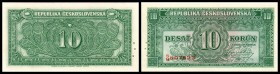 Tschechische Republik
 10 Kronen o.D.(1945) Perf. 3 kl.Löcher, P-60s I