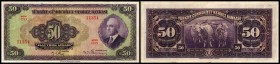 Central Bank
 50 Lirasi (1942) Serie O13, P-142 III