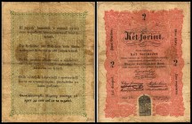 Österr.-ung.Monarchie Katalogzitate: Richter(Ri) bzw. Pick(P) Weltkatalog Kommerzialbank
 2 Forint o.D.(1848) Ri-407f1 (P-S112) IV-