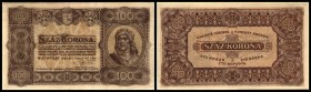 Finanzministerium
 100 Kronen 1923, ohne Dfa., P-73b I/II