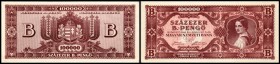 Mag. Nemzeti Bank (Szálasi Government in Veszprém)
 100.000 B-Pengö 1946, P-133 I