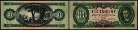 Nationalbank / Währungsreform 1946 - Forint System
 10 Forint 27.2.1947, P-161a III