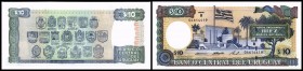 Währungsreform – 1 Peso Uruguayo = 1000 Nuevo Pesos
 10 Pesos Urug. o.D.(1995, Serie B) P-73Bb I