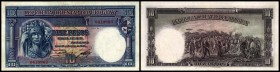 Banco de la Republica
 Lot 3 Stück, 2x1 Peso, 10 Pesos, Serie A, P-28b,c (I) 30a(II+) I-II+