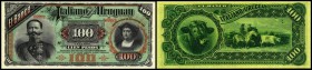 Specialized Issues
 100 Pesos 20.9.1887, Serie A, remainder, P-S215r Banco Italiano del Uruguay I