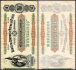 Specialized Issues
 50 Pesos 1.1.1872, remainder, P-S238r Banco de Londres y Rio de la Plata I-