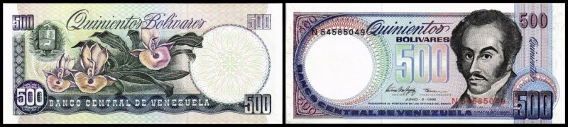Banco Central
 500 Boliviares 5.6.1995, P-67e I