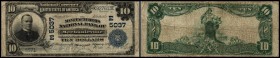 National Currency (Katalog Friedberg)
 10 $ 1.2.1916, Ch.5037, Fr-632 Mechanicville New-York IV