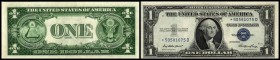 United States Notes / small size
 1 $ 1935E, Stern vor KN(Ersatznote) zu P-416D2e I