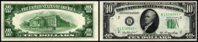Federal Reserve Note
 10 $ 1950A, P-439a (B2=New York) KN B..* Ersatznote I