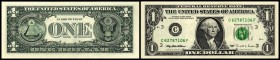 Federal Reserve Note
 1 $ 1995, P-496a (C3=Philadelphia) I