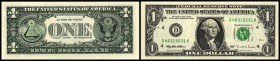 Federal Reserve Note
 1 $ 1995, P-496a (D4=Cleveland) I