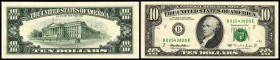 Federal Reserve Note
 10 $ 1995, P-499 (B2=NY + FW) I