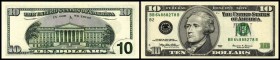 Federal Reserve Note
 10$ 1999, neue Ausgabe, P-506 (B2=NY) I
