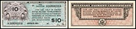 Specialized Issues
 10 $ Serie 461 (1948) P-M7 Military Payment Certificate I