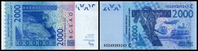 C = Burkina Faso (Upper Volta)
 2000 Francs (20)03, Sign.32, P-316C/a I