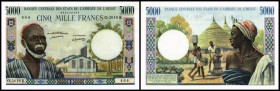 K = Senegal
 5000 Francs (1977?) Sign.11, Ser.O, P-704/Km I