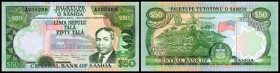 Central Bank of Samoa
 50 $ ca. 1990, P-29a I