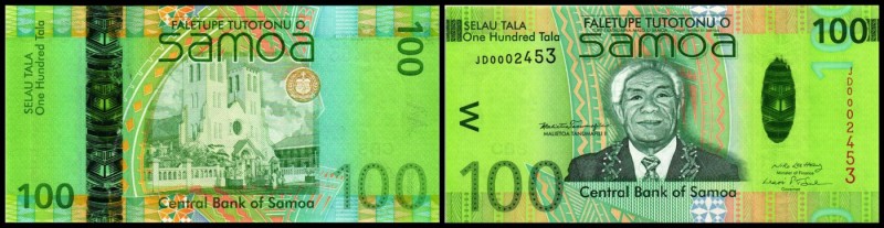 Central Bank of Samoa
 100 Tala (2008) P-42a I