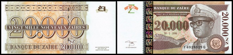 20.000 NZaires 30.1.1996, Dfa. G&D, Sign.11, P-72 I