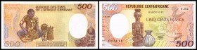 Republik
 500 Francs 1.1.1987, Sign.9, P-14c I