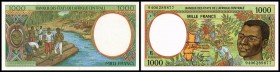 E = Cameroon, ab 2002 U = Cameroon
 1000 Francs (19)94, Sign.17, P-202E/b I
