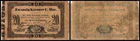 Komotau – Rentkasse
 Lot 3 Stück, 2x10, 1x20 Kreuzer, 1.1.1849, Null oben weit oder eng III/IV