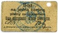 Drohobycz, Galizien – Stadt
 1 Krone (1914) Rs violett, entwertet, Richter-34a II