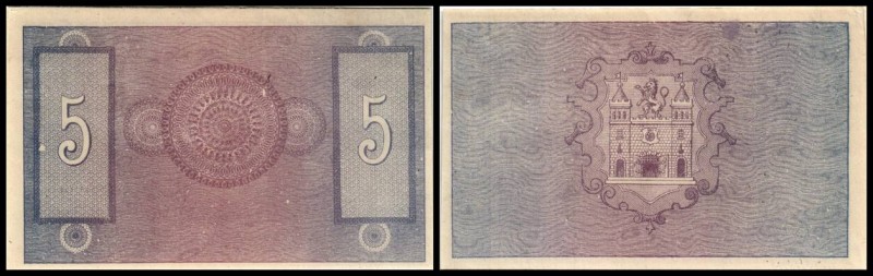 Lot 3 Stück, 5 bis 20 Kronen 1918/19, Vs nur Unterdruck, zu Richter-88a-c Reiche...