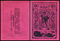 Hart
 BM Franz Erssl, pink schwarz 30,50,75,90 Heller I