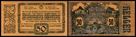 Kirchham
 Spezialauflage, III. Auflage, 100 Serien, mit Hühneraufdruck, silber 20,30,50 Heller I