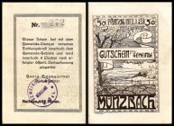 Münzbach bei Perg
 400 Serien, mit Gstpl. 10,20,50 Heller I