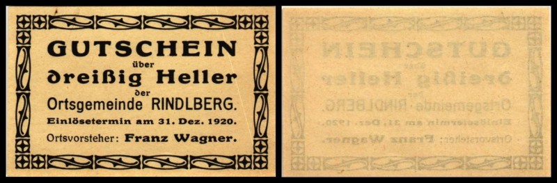 Rindlberg
 P:gelb, D:schwarz 30,50,75,90 Heller I