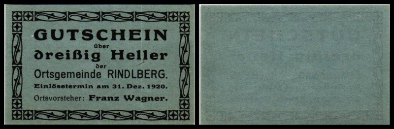 Rindlberg
 P:blaugrau, D:schwarz 30,50,75,90 Heller I