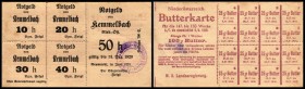 Kemmelbach
 auf Butterkarte, Gstpl., Auflage 700 S. 10,20,30,40,50 Heller I