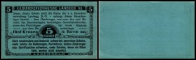 Landegg
 Kriegsgefangenenlagergeld 10 Heller, 1,2,5 Kronen I