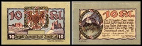 Innsbruck
 Notgeld Sammlerbund, 4. Auflage, ohne Nummerierung 10,30,40,50,75,99 Heller I