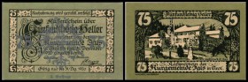 Igls
 2. Auflage, Aufdruck silber, nicht im Katalog 20,40,60,75 Heller I